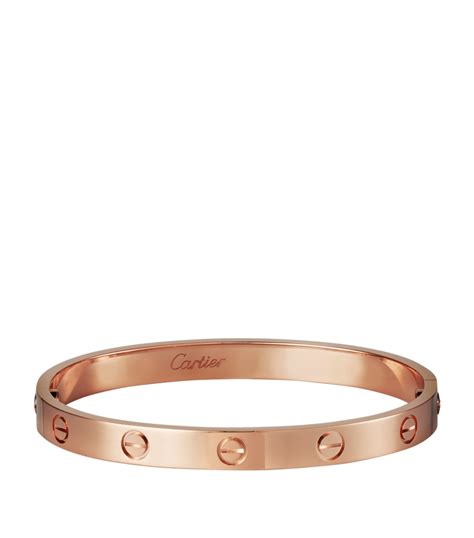 cartier love bracelet rose gold weight|cartier bracelet rose gold authenticity.